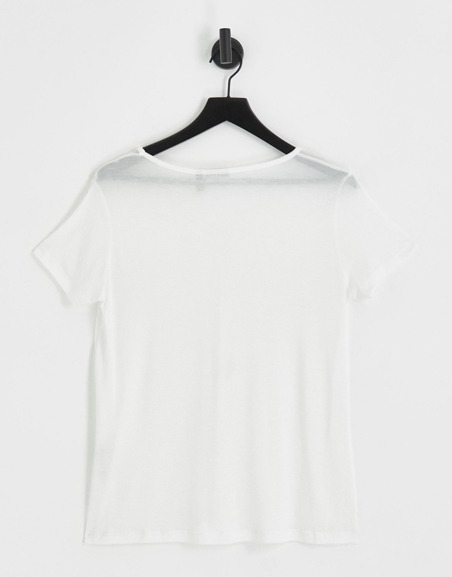 ASOS DESIGN Maternity relaxed v neck t-shirt in white