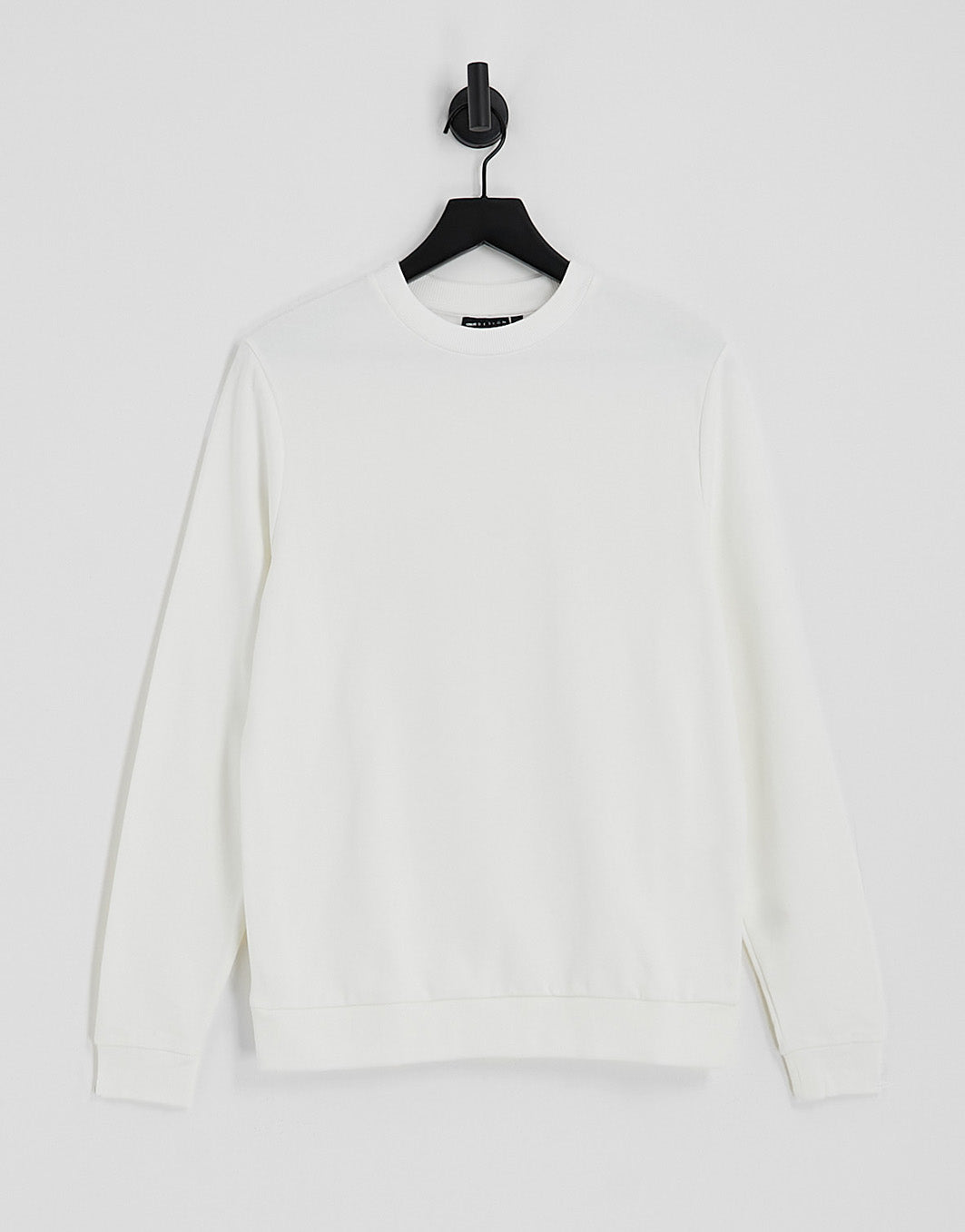 ASOS DESIGN sweatshirt in white