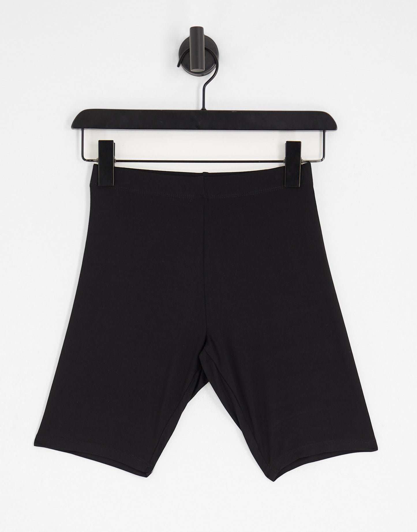 ASOS DESIGN Hourglass basic legging shorts in black