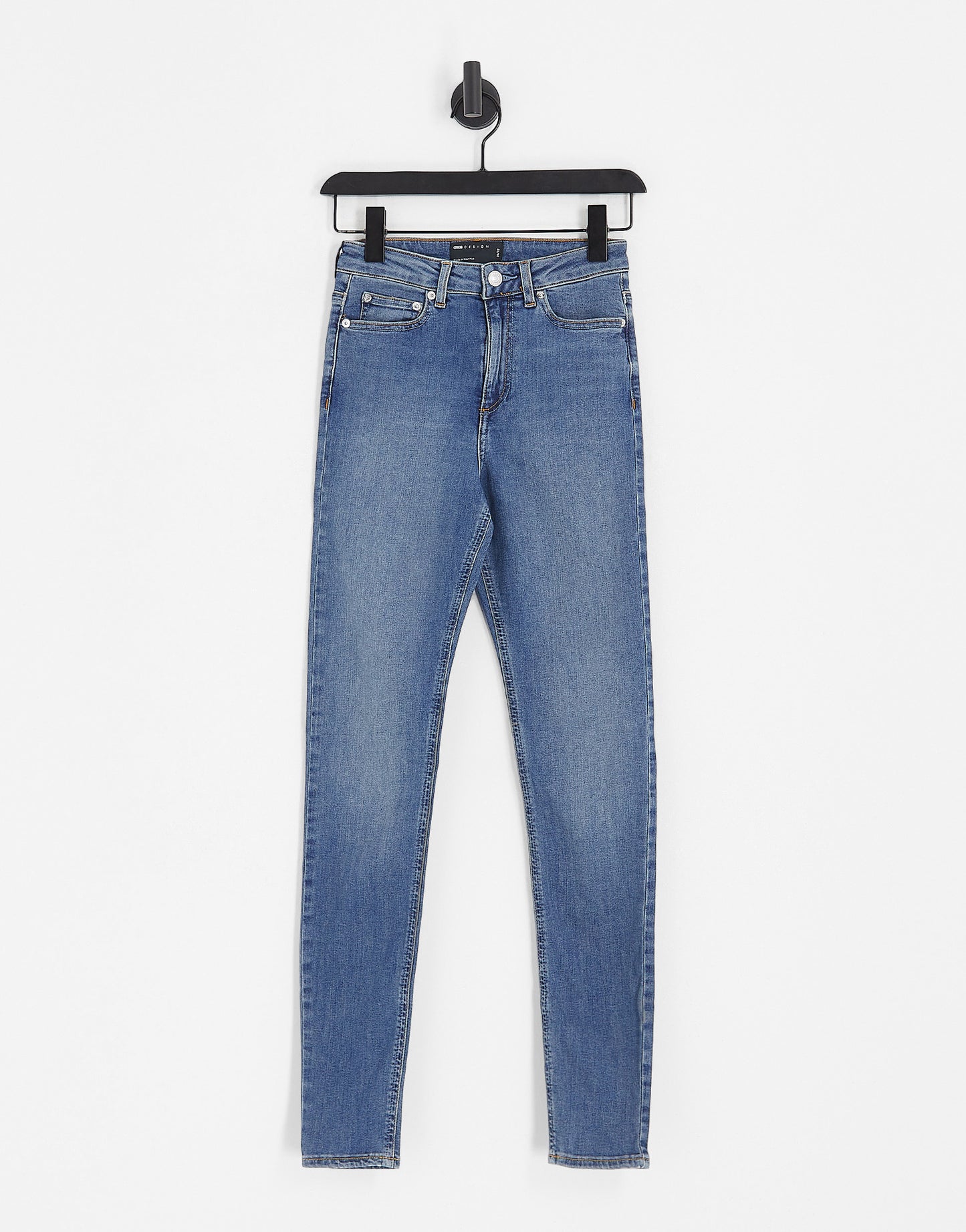 ASOS DESIGN ultimate skinny jeans in authentic mid blue