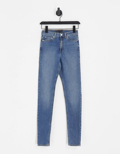 ASOS DESIGN ultimate skinny jeans in authentic mid blue