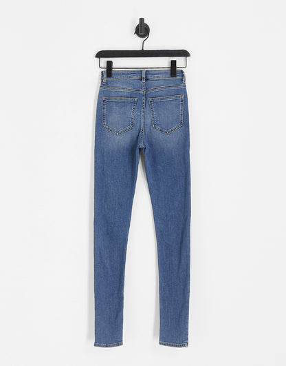 ASOS DESIGN ultimate skinny jeans in authentic mid blue