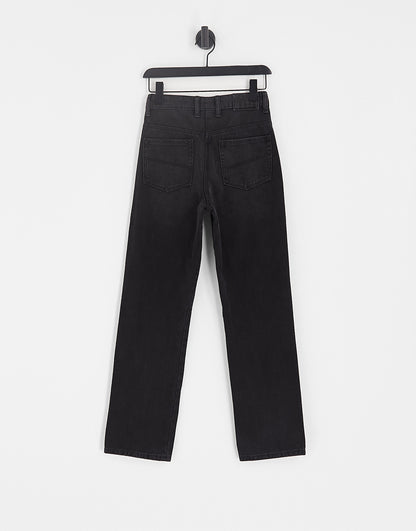 COLLUSION x005 90s straight leg jean in washed black