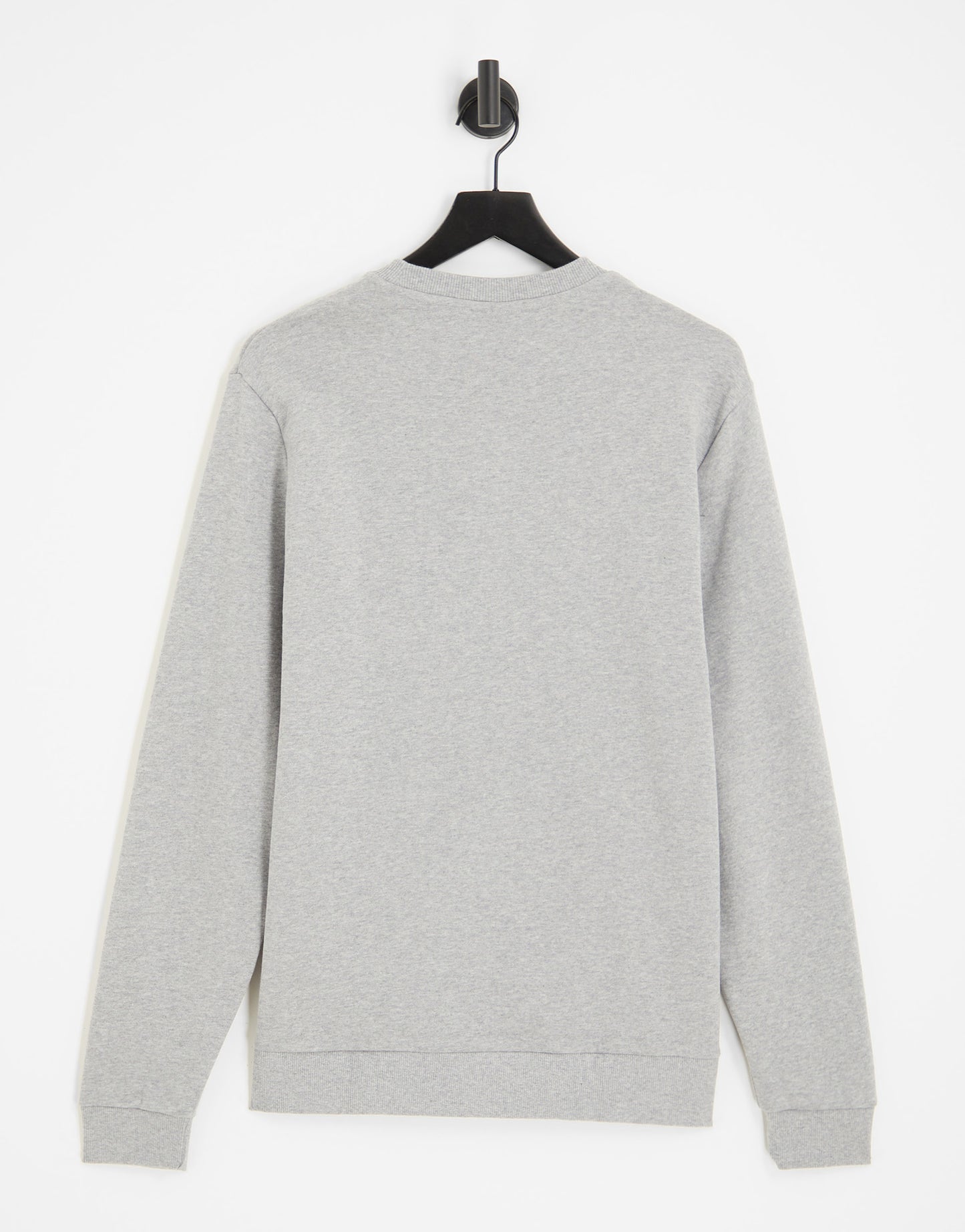 ASOS DESIGN sweatshirt in grey marl