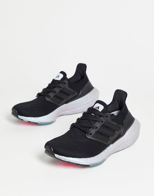 adidas Running Ultraboost 21 trainers in black