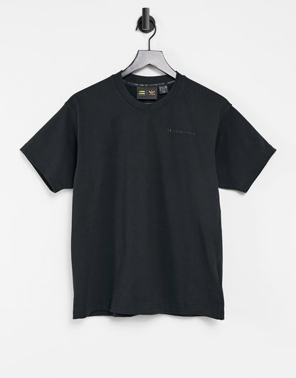 adidas Originals x Pharrell Williams premium t shirt in black