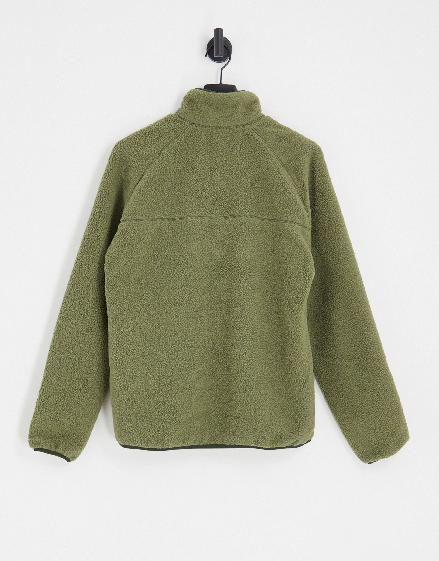 Jack & Jones Originals zip thru fleece in khaki