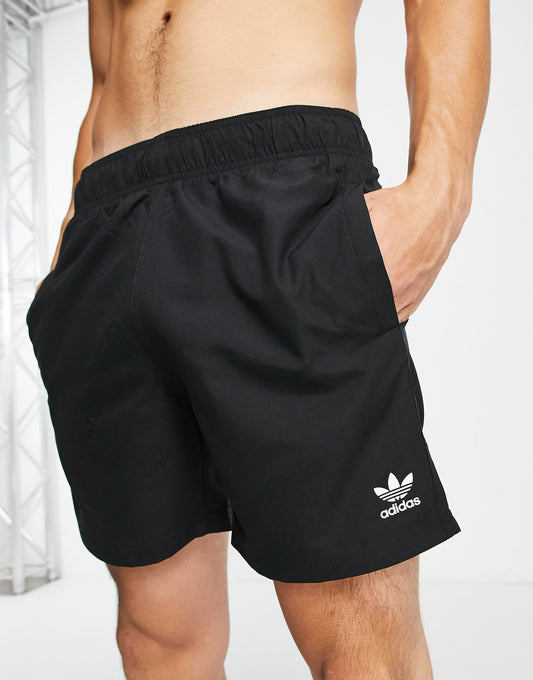 adidas Originals essentials swim short in black