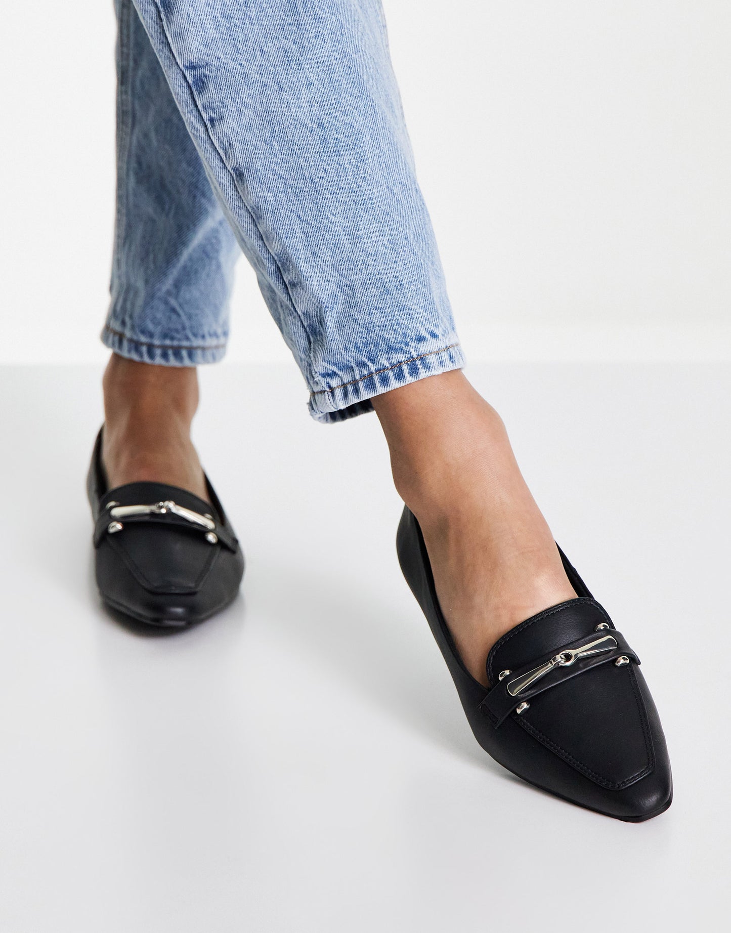 Call It Spring by ALDO Estella flat loafers in black BLACK ASOS