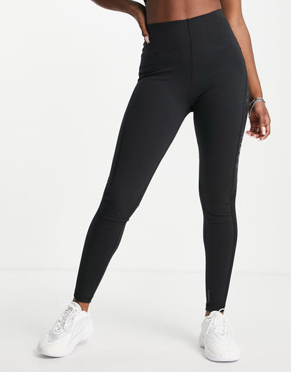 adidas x Karlie Kloss high waisted leggings in black