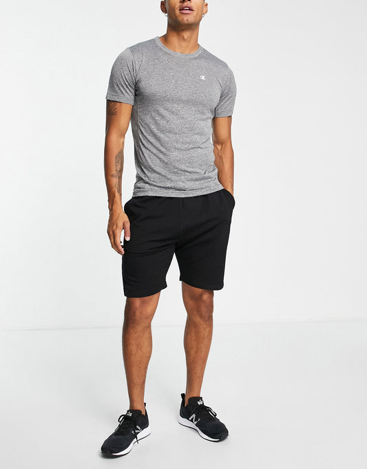 Champion training t-shirt with logo in grey