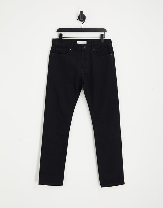 Topman stretch slim jeans in black