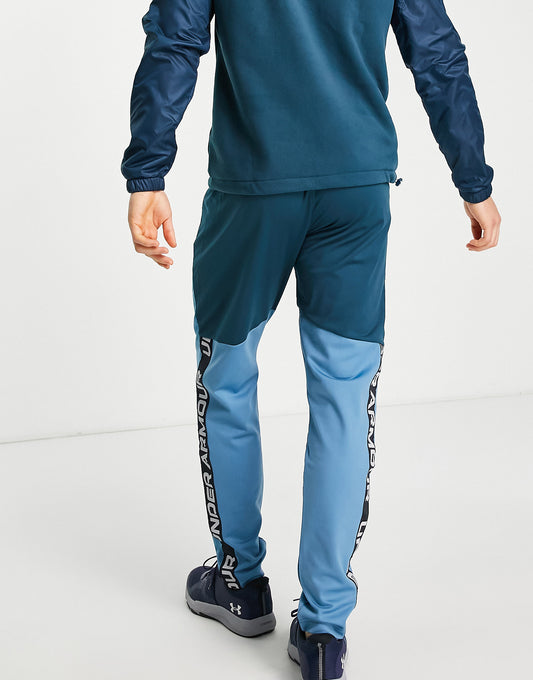 Under Armour Tricot joggers in blue