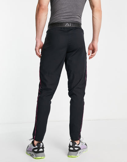 Under Armour woven joggers in black