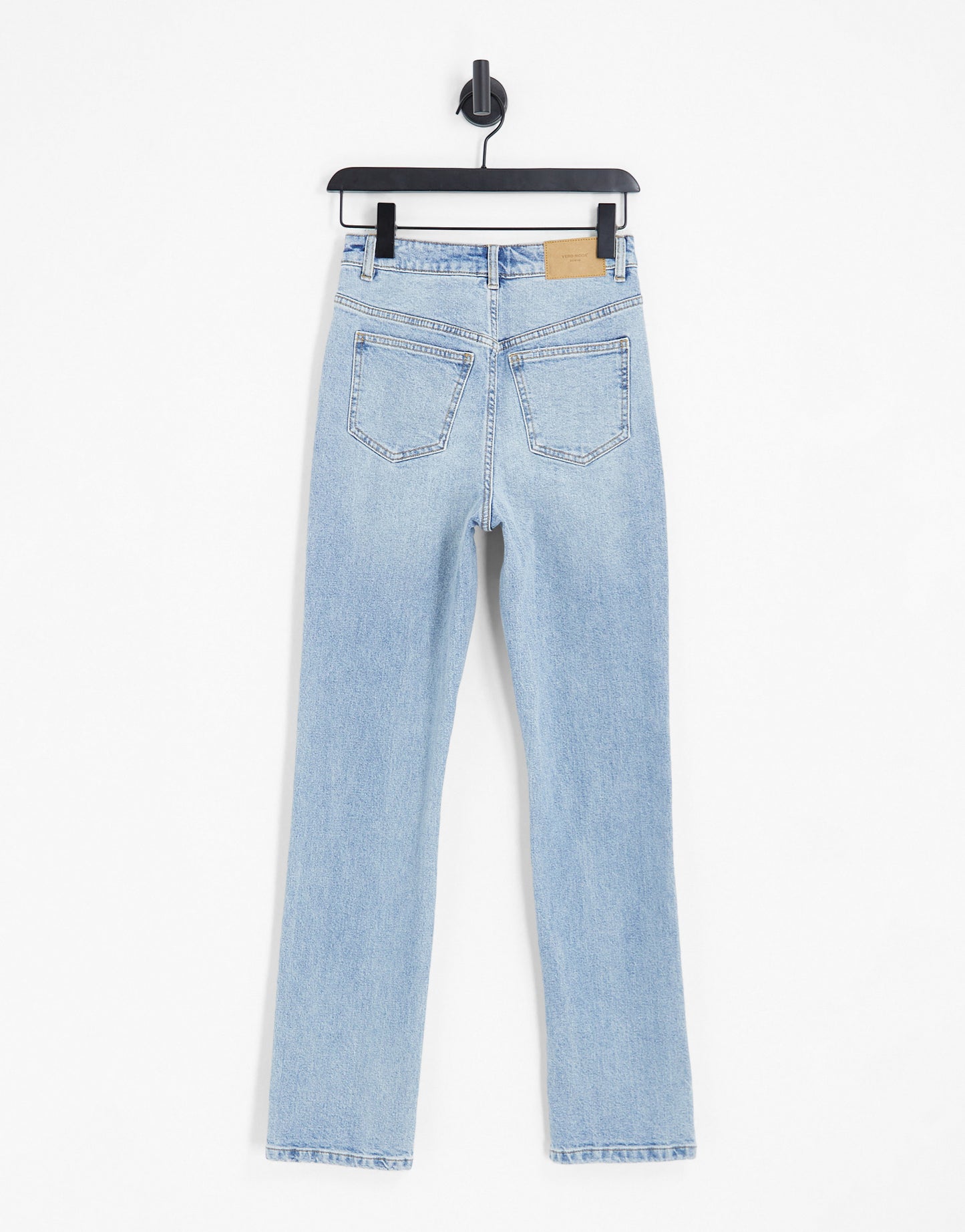 Vero Moda straight leg jeans in light blue