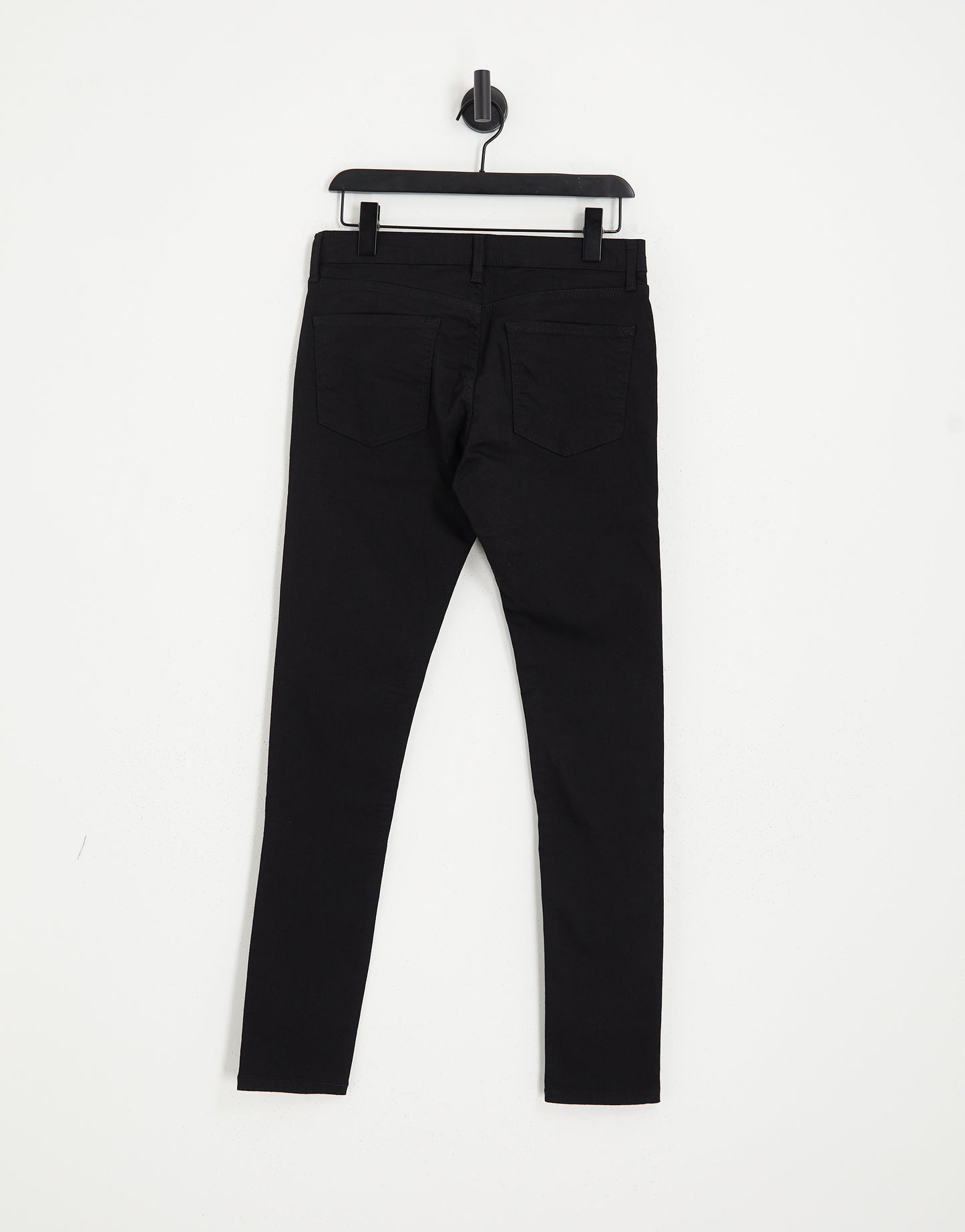 Topman spray on jeans in black