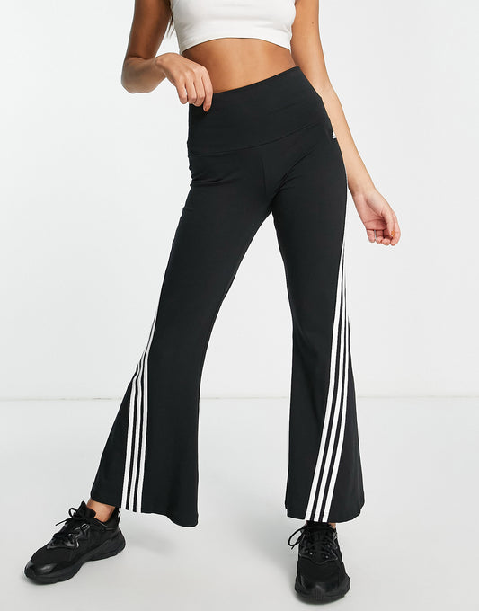 adidas Sportswear Future Icons flared leggings in black