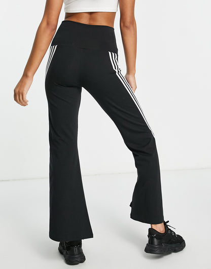 adidas Sportswear Future Icons flared leggings in black