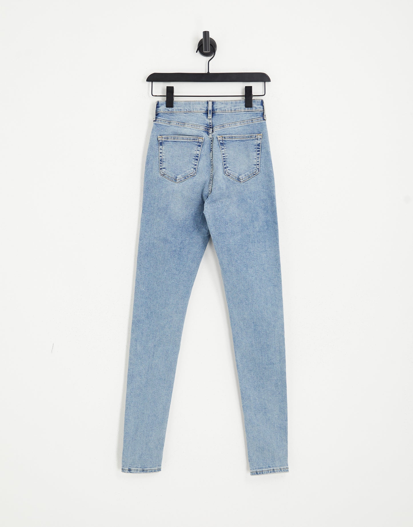 Topshop Tall high rise Jamie jeans in bleach