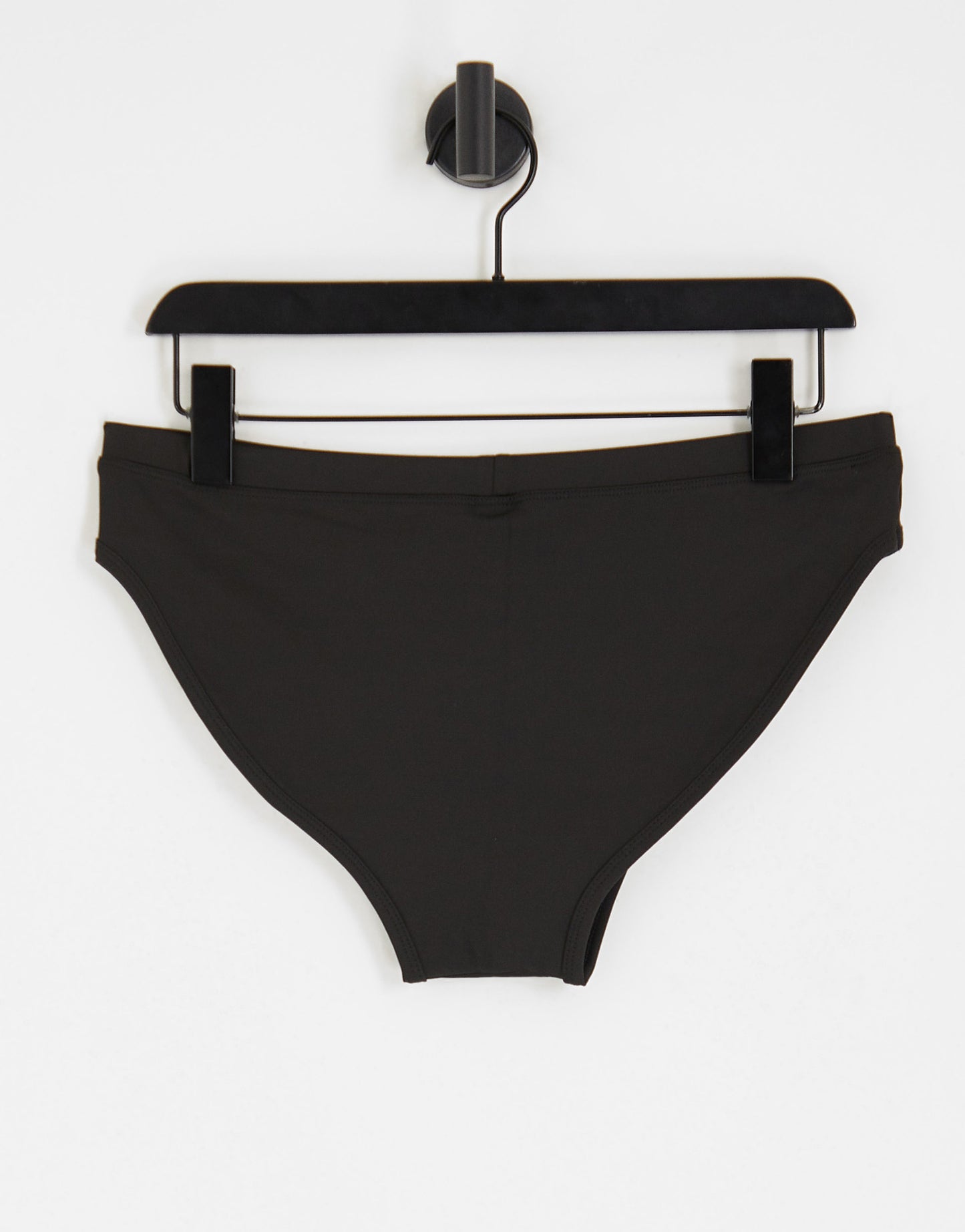 ASOS DESIGN swim briefs in black