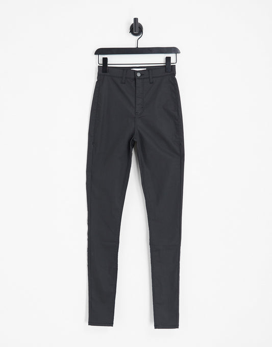 Vero Moda Petite Brenda straight leg jeans in black