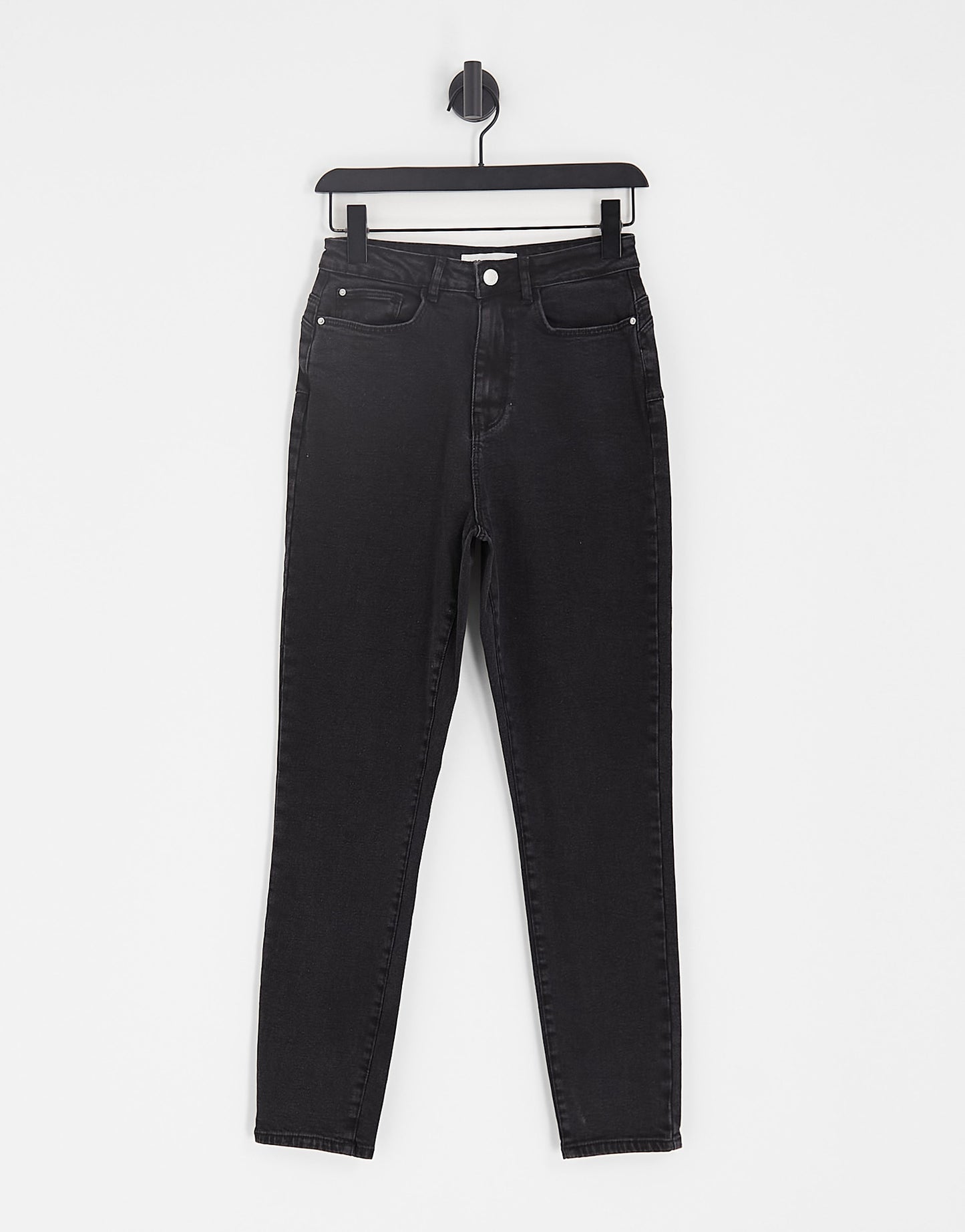 Urban Bliss skinny jeans in washed black