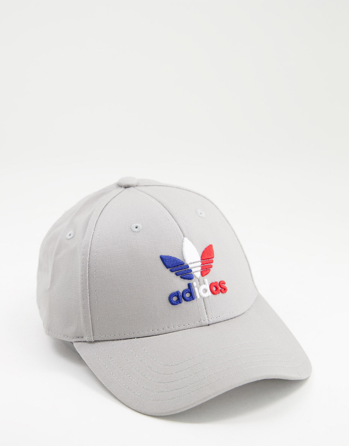 adidas Originals Trefoil baseball cap in grey