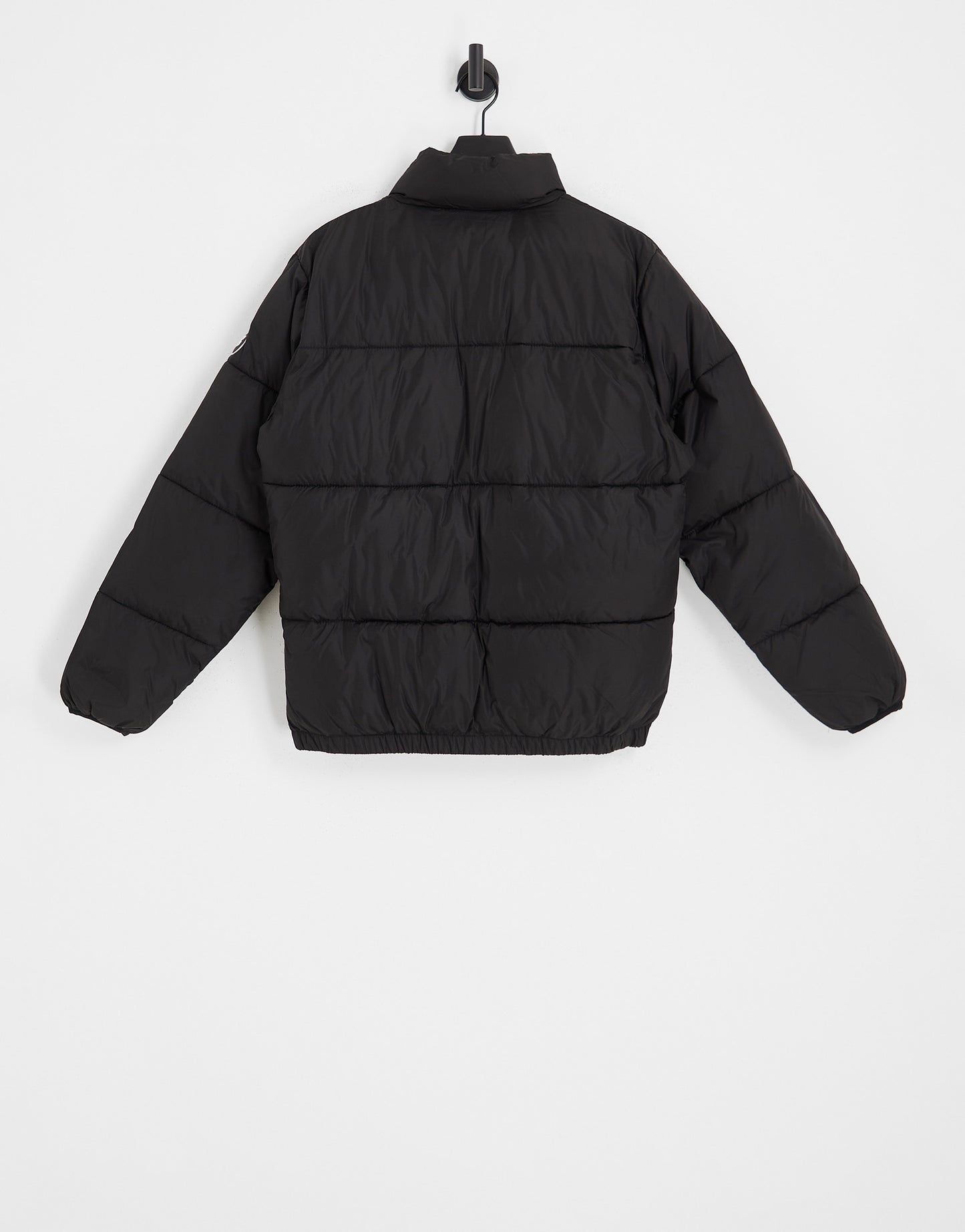 Pull&Bear puffer jacket in black