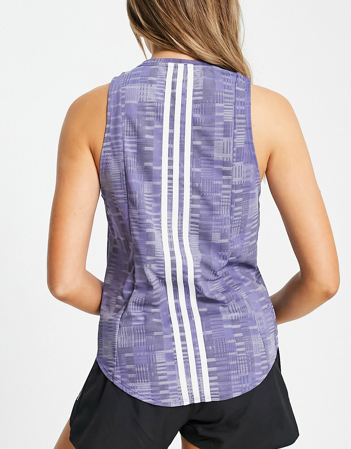 adidas Own The Run running vest in navy - NAVY