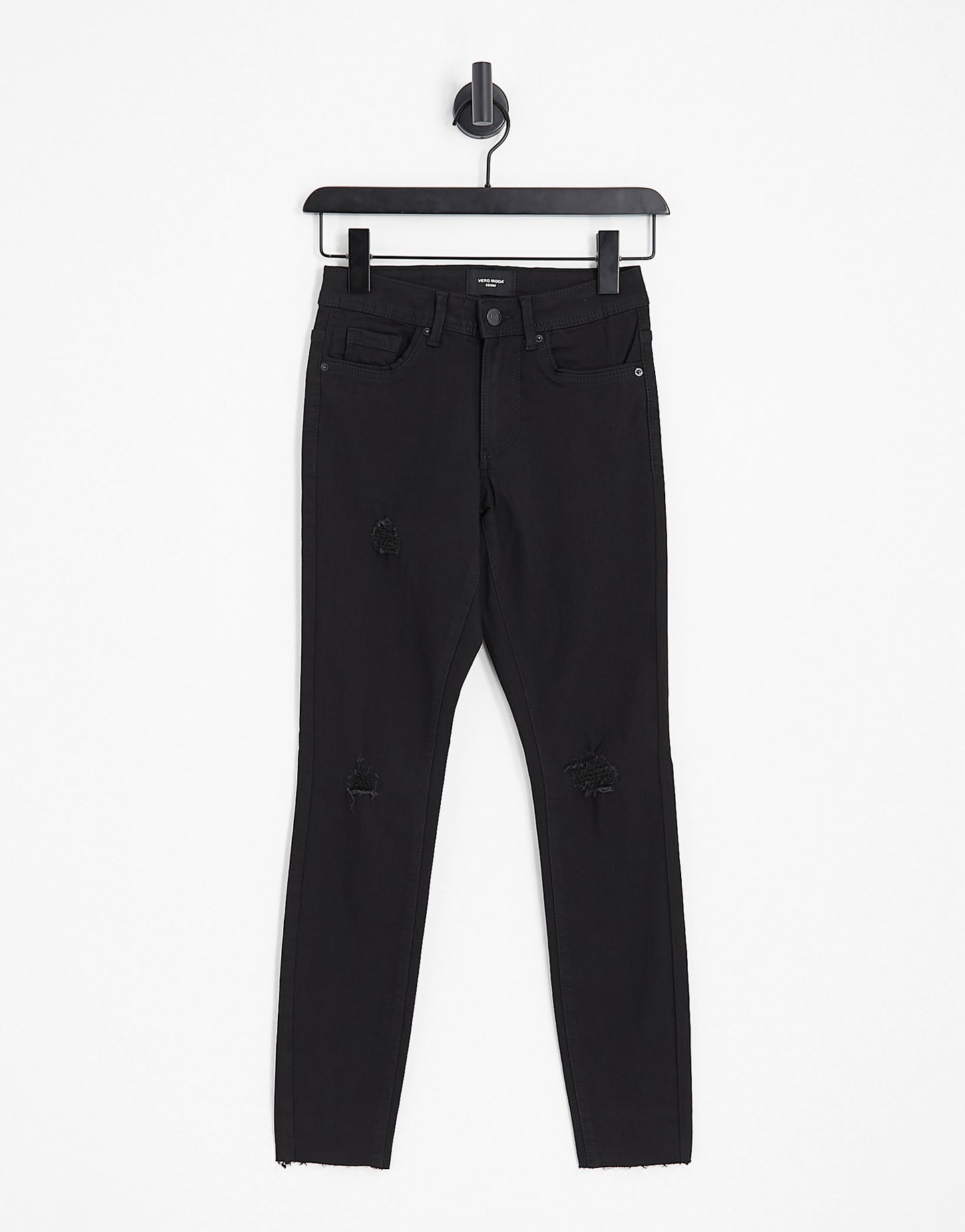 Vero Moda Petite Tanya skinny jeans in black