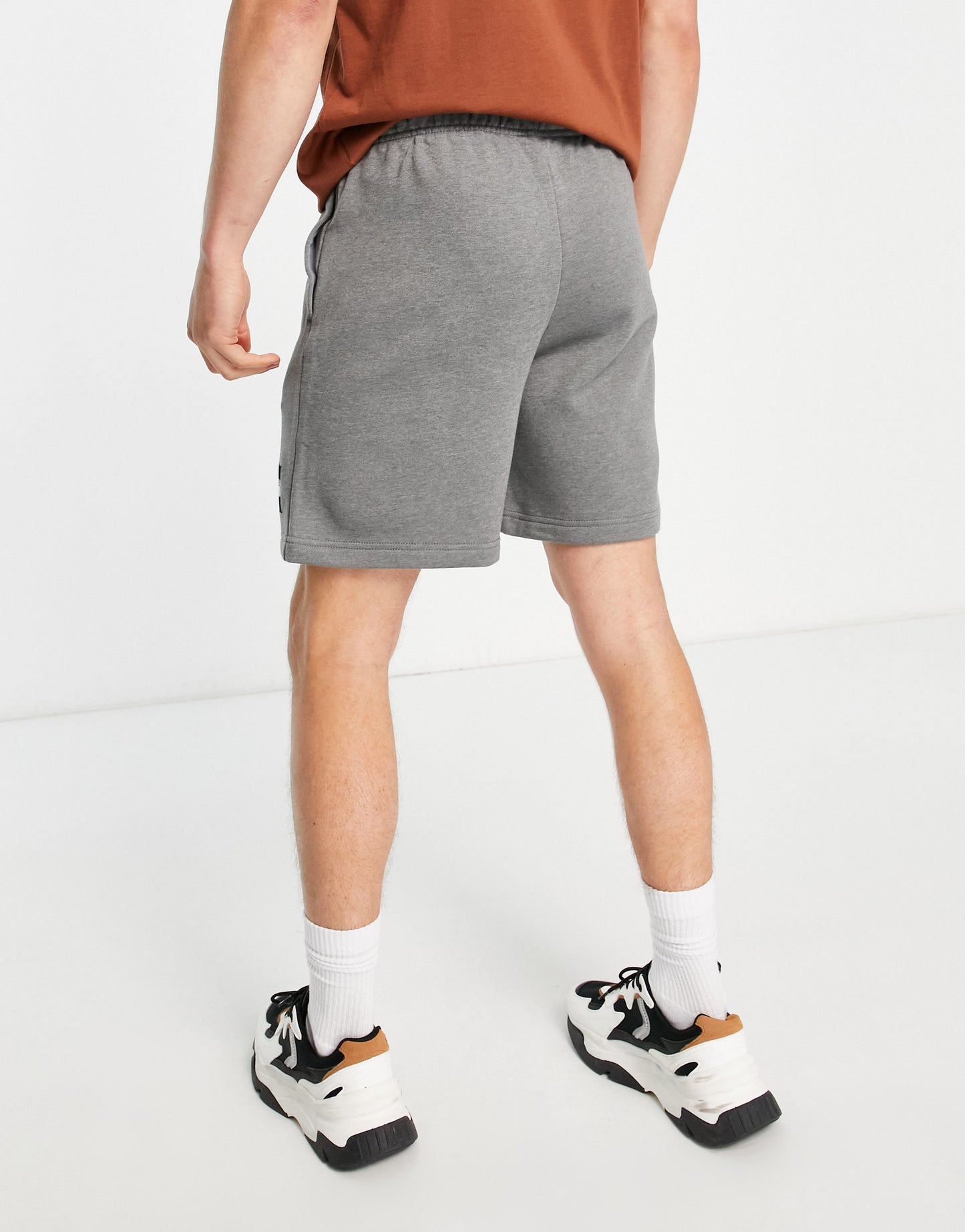 The North Face Never Stop shorts in gray