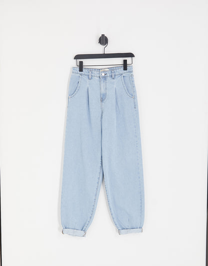 DTT Grace balloon leg jeans in light blue