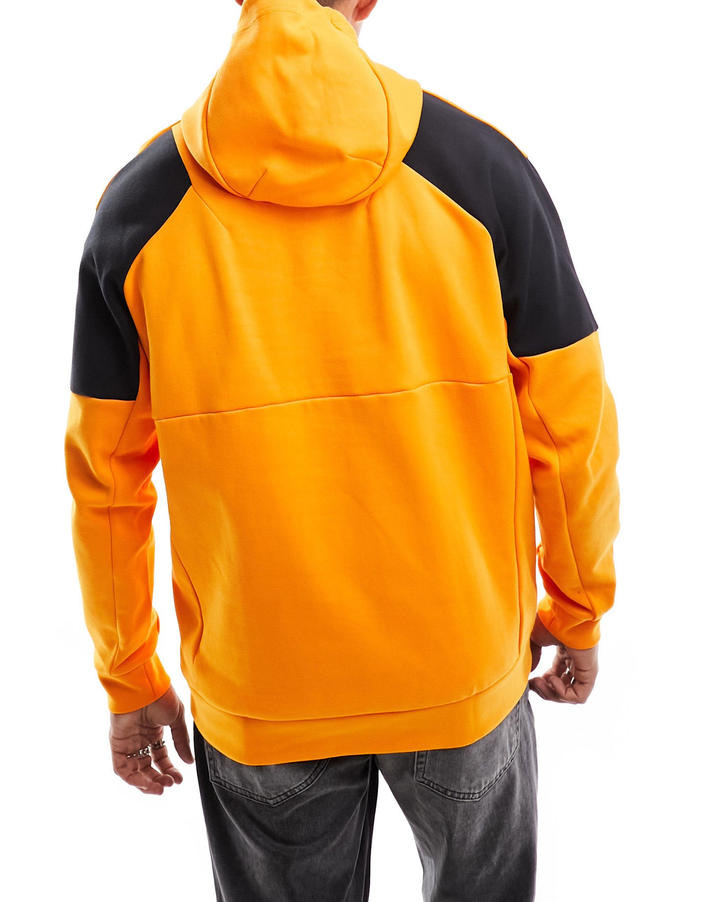 adidas Sportstyle Gameday Ready hoodie in orange