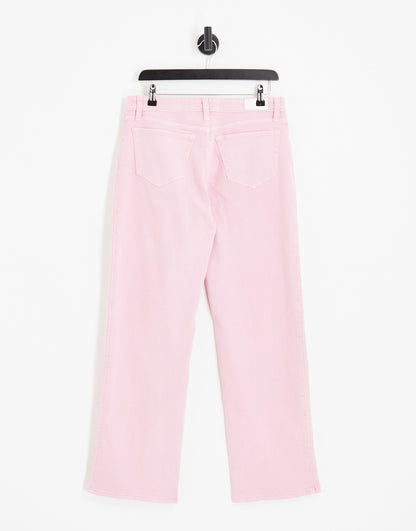 Hollister low rise dad jean in pink