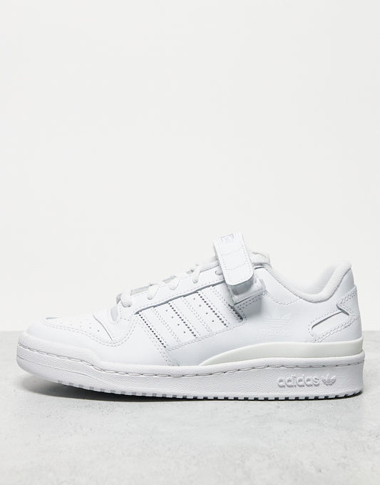 adidas Originals Forum Lo trainers in triple white