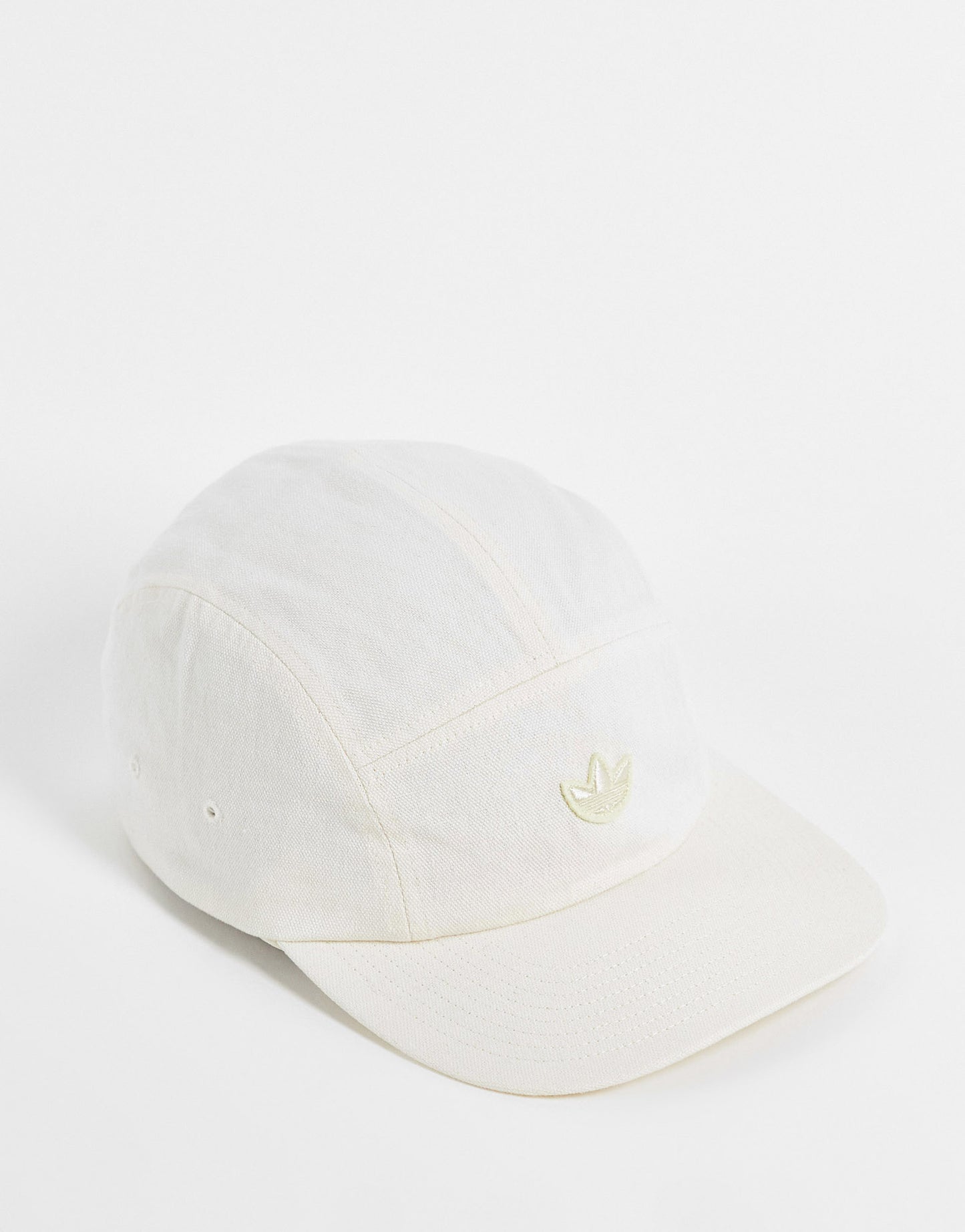 adidas Originals adicolor Contempo panel cap in wonder white