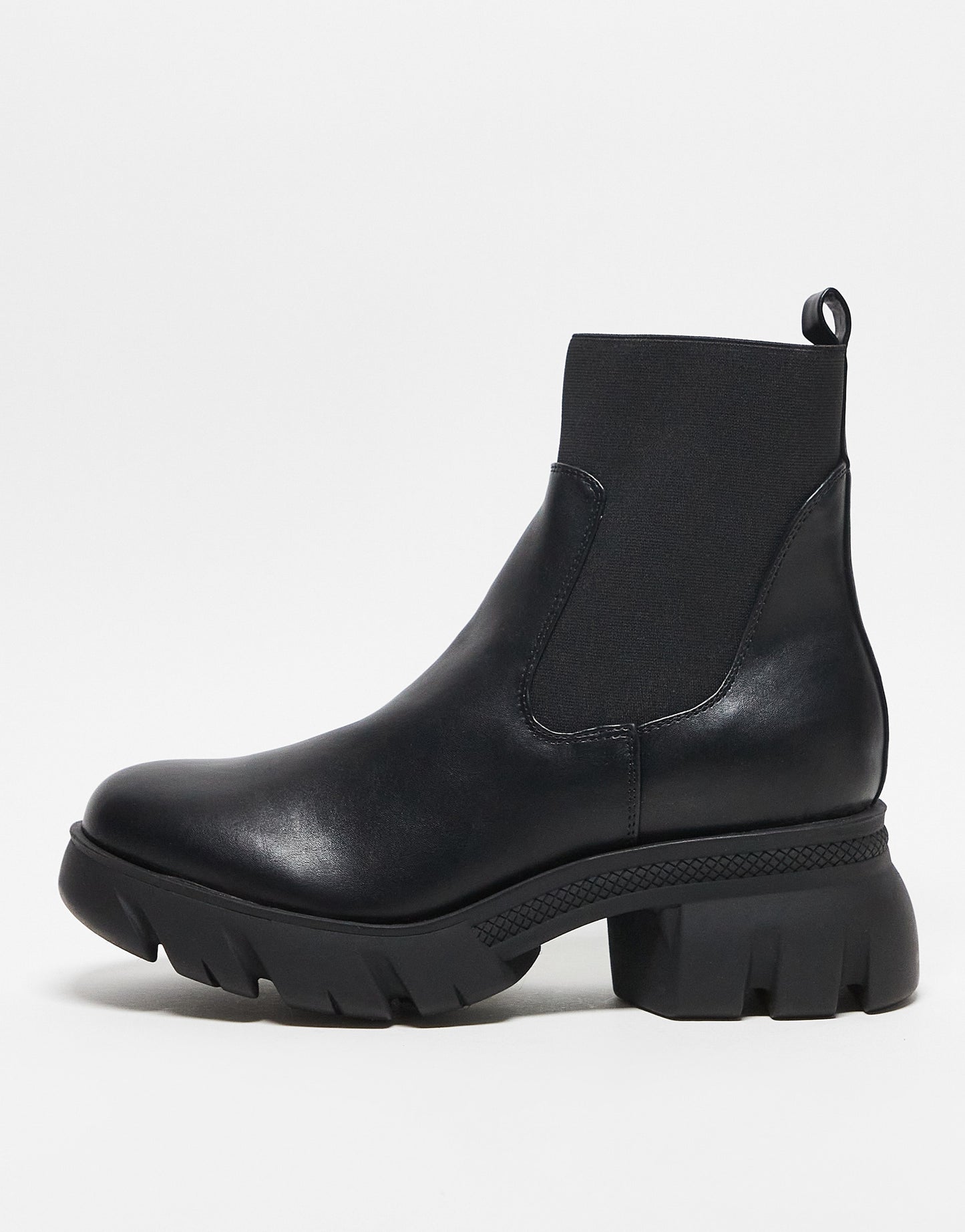 ASOS DESIGN Reed chunky chelsea boots in black