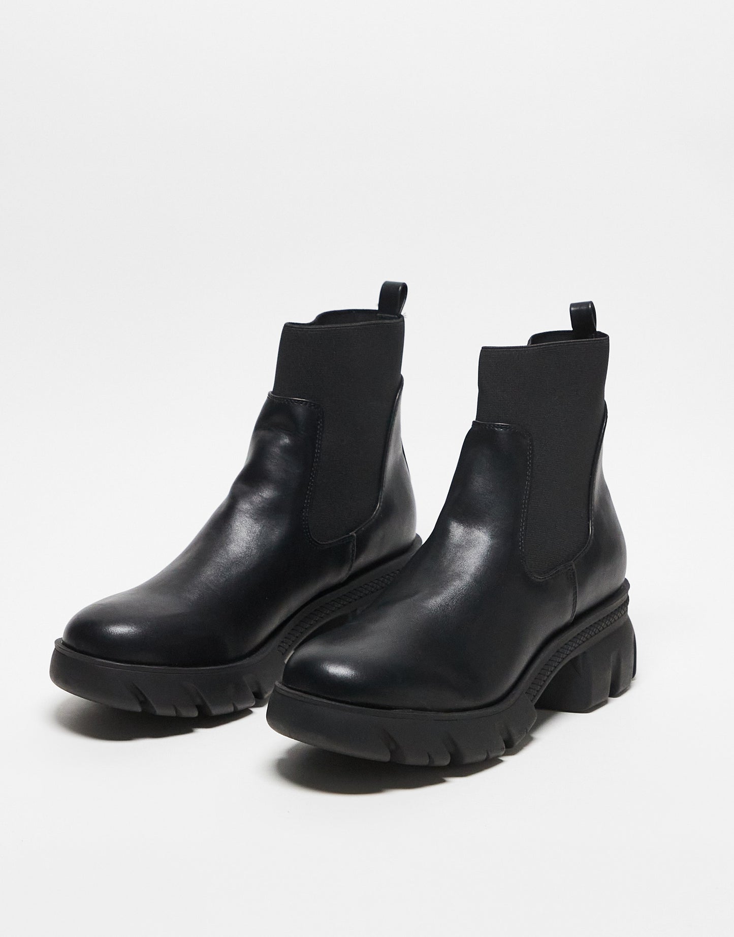 ASOS DESIGN Reed chunky chelsea boots in black