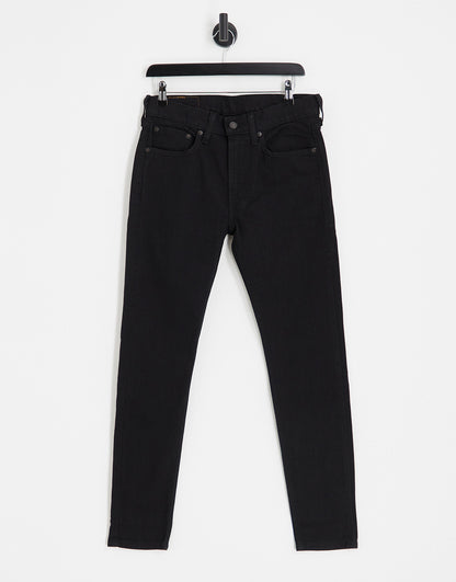 Levi's 519 super skinny jeans in black