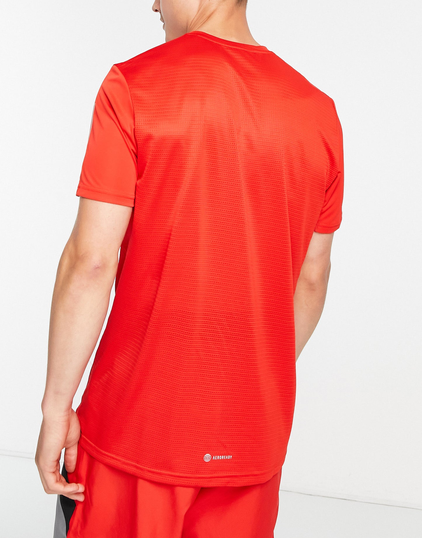 adidas Running Own The Run t-shirt in red