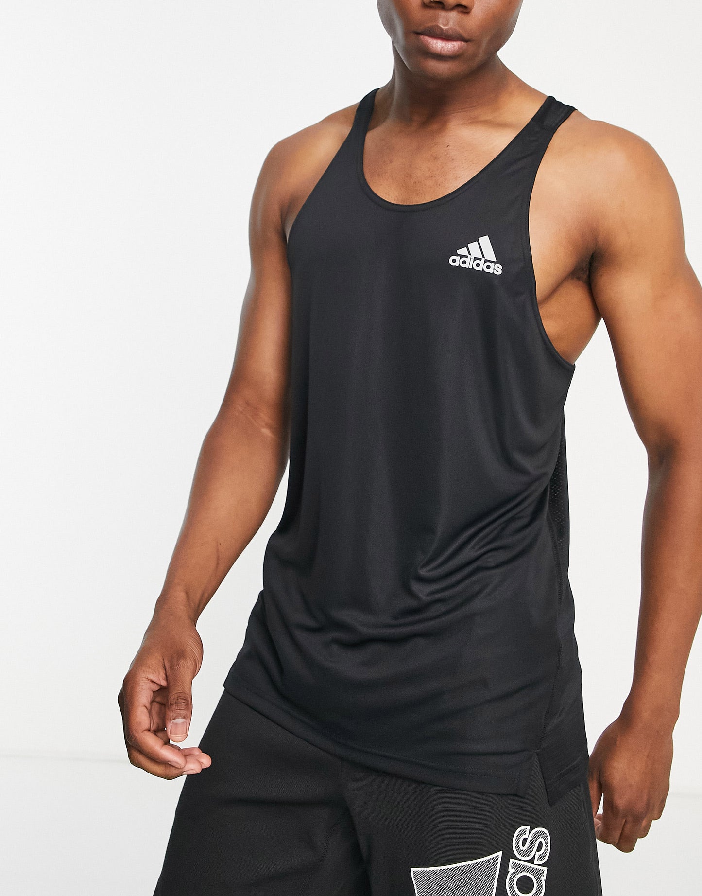 adidas Running Own The Run vest in black