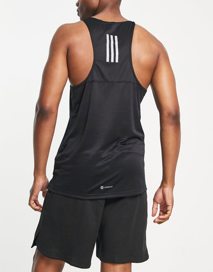 adidas Running Own The Run vest in black