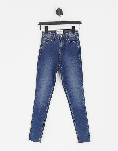 Miss Selfridge skinny jean in mid wash