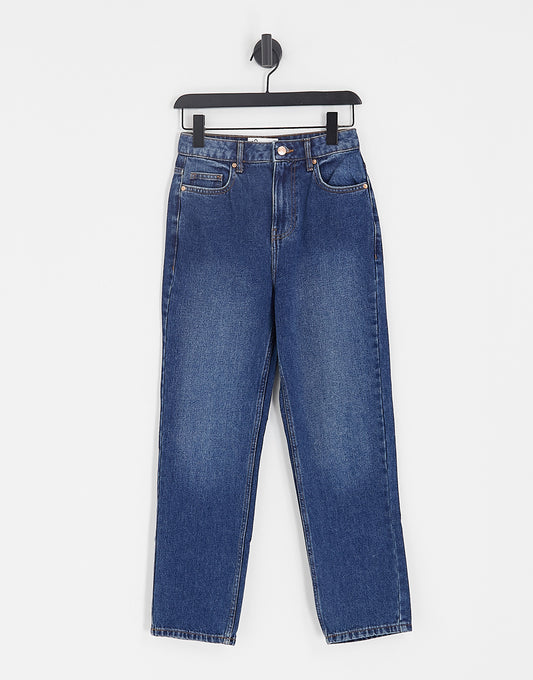 Miss Selfridge straight leg jean in dark wash