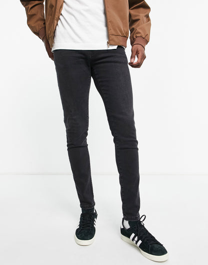 Pull&Bear skinny jeans in black