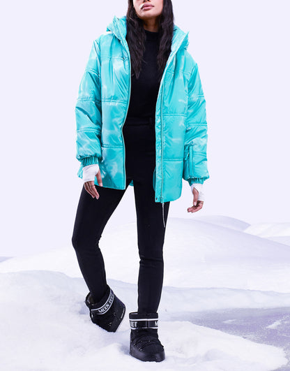 ASOS 4505 ski high shine puffer