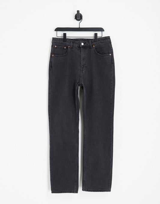 Topshop high rise Joni holding power jeans in black