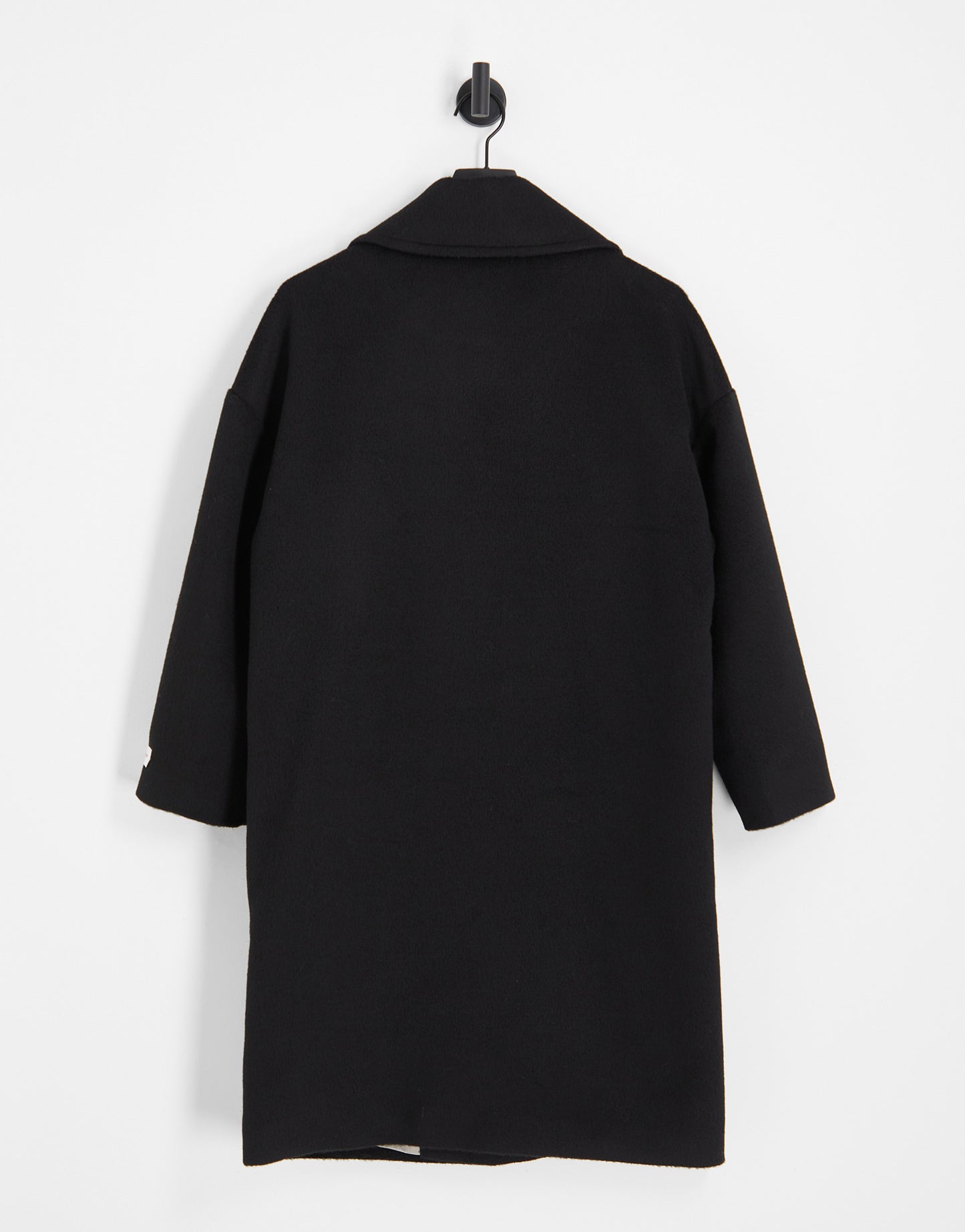 Gianni Feraud Stella oversized slouchy coat in black