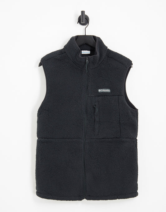 Columbia Mountainside heavyweight fleece gilet in grey