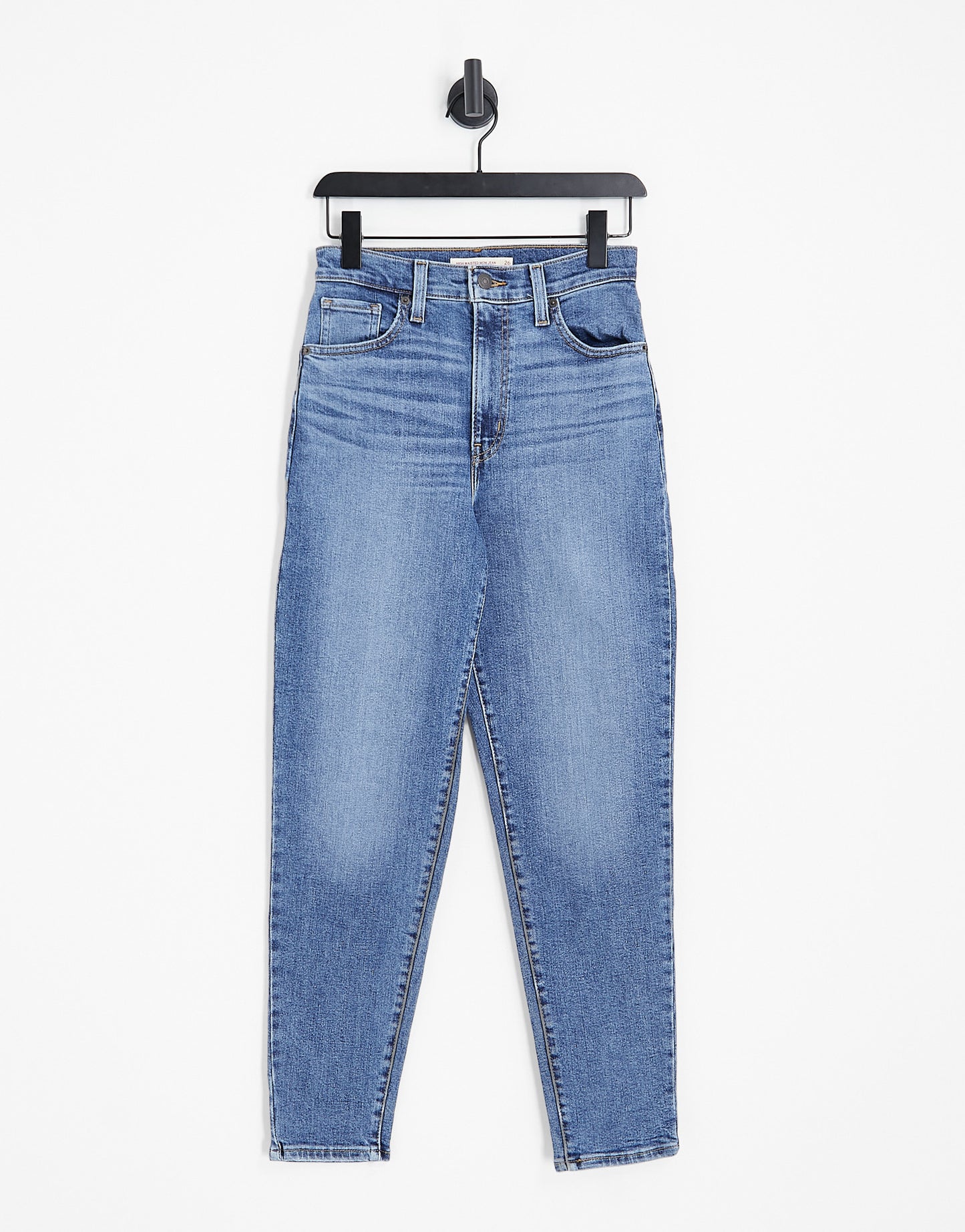 Levi's high waisted mom jean in mid wash